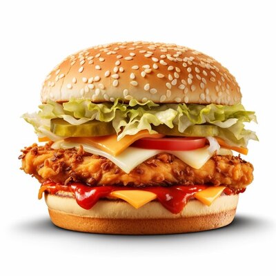 ZINGER KING BURGER